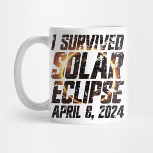 I Survived Solar Eclipse April 8, 2024 v2 Mug